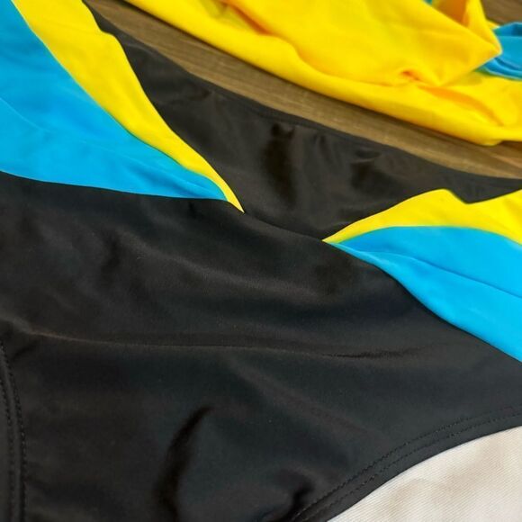 Color block high waisted bikini - Picture 2 of 2